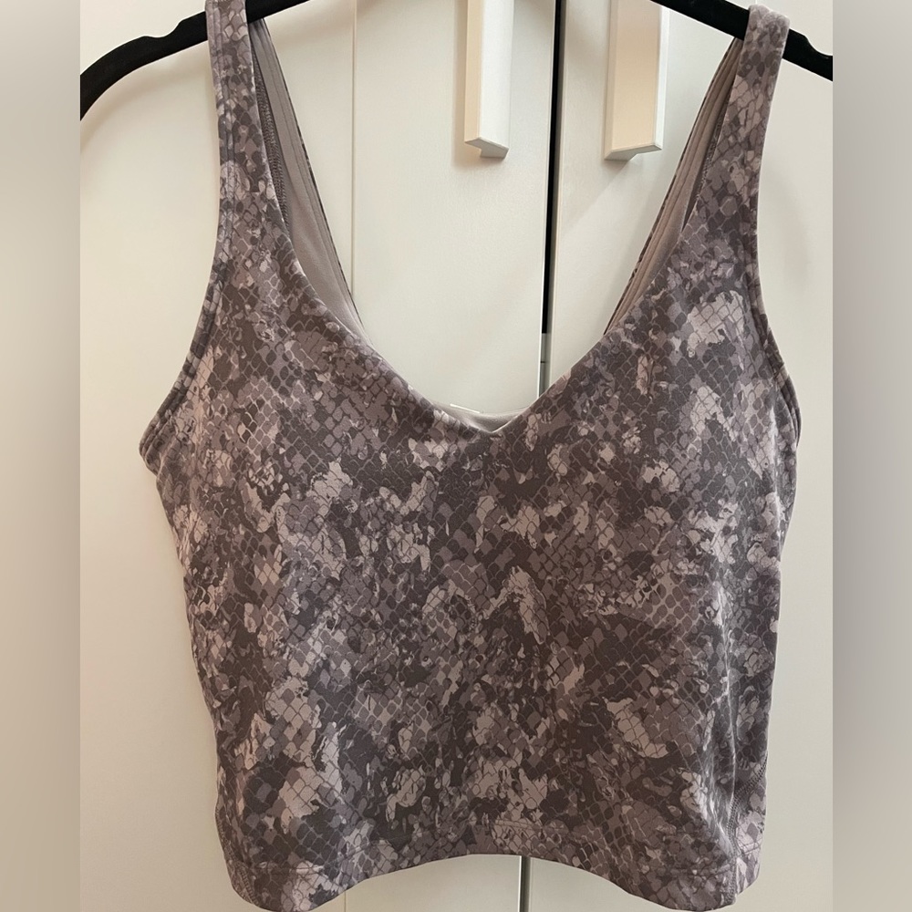 Lululemon Women's Yoga Align Cropped Tank Top - Size 4